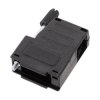 Encitech 6260-0107-01 DSSK-P-09-L-K 9-pin D-Sub Housing Black 180°/45°