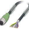 Kabel do czujników/elementów wykonawczych Phoenix Contact SAC-8P-M12MS/ 5,0-PUR SH 1526981, kabel, otwarte końcówki, 5 s