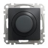 SEDNA DESIGN & ELEMENTS Ściemniacz LED obrotowy RC/RL czarny antracyt SDD114502 SCHNEIDER ELECTRIC