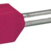 Legrand 037688 Podwójna końcówka 1 mm² czerwony 500 szt.