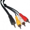 PRZEWOD JACK 3*RCA 1.5