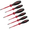 Cimco 117852 VDE Screwdriver Set 6-Piece Electrician's Slim Assortment