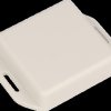 1551SFLGY Flange housing, series 1551, 50 x 50 x 15 mm, grey