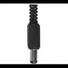 Wtyk dc 2.1/5.5mm lutowany zasilający krótki