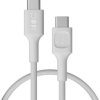 KABEL USB-C / USB-C Greencell PowerStream 30cm PD 100W biały w oplocie