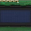 DEM 16481 SBH-PW-N LCD module, 4x16, H:4.8mm, bl/ws, w.Bel.