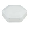 CamdenBoss CBHEX1-60-WH Hex-Box IoT Enclosure 6 Solid Panels White