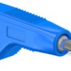 4 mm plug, screw connection, 1.0 mm², blue, 64.9325-23