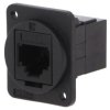 Łącznik FT RJ11 6p4c Kat 3 gniazdo z obu stron 19x24mm CP30223X
