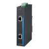 Przemysłowy gigabitowy injector PoE+ zgodny z IEEE 802.3af/at, z dwoma złączami RJ-45 EKI-2701HPI-AE