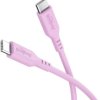 Kabel silikonowy USB-C™, 1,5 m, różowy