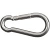 SWG 680 304 008 80 Fire Brigade Spring Hook Stainless Steel A4 80x8mm