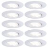 Paulmann 99922 LED Bathroom Recessed Light Set 60W White Matt 10pcs