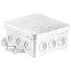 Puszka instalacyjna natynkowa typu NS6 85x85x40mm biała IP54 Fastbox&Hook SIMET
