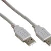 Kabel USB 1.8m, wtyk - wtyk (A-A)