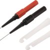 VOLTCRAFT MMS-130 Końcówka pomiarowaIgła pomiarowa o średnicy 0,7 mmzłącze wtykowe, 4 mm;czarny, czerwony 3 pary