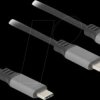 81271 Charging cable, 2in1, C to 2x C, 100 W, current sharing, 1.2 m