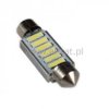 Żarówka sam. 6 LED 12V C5W biała zimna