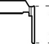 Strain relief clamp for female connectors, 1393558-9