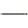 Draper 64347 6mm 1/4" Hex Plain Slot Insert Bit 100mm Long x 1