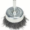 Szczotka garnkowa, falisty drut, 0,3 mm, 50 mm, 4500 U/ min Bosch Accessories N/A N/A Ø trzonka 6 mm 2608622006 1 szt.