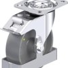Blickle 939698 L-PO 125G-FI-ELS-FS Rolka obrotowa z blachy stalowej Średnica koła: 125 mm Maksymalne obciążenie: 250 kg