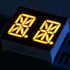 Dual Alphanumeric 14 Segment LED - Amber 0.54" Common Cathode