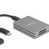 91013 Card Reader, USB-A/-C, for SD, CFexpress Type-A