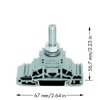 WAGO 885-108 złączka sworzniowa