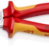 Szczypce wielofunkcyjne Szczypce z płaskimi końcówkami Knipex długość całkowita: 185 mm Stal narzędziowa Nie VDE