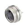 Binder 09-0174-80-08 Female 8 Pin Panel Mount Screw with Solder Terminal