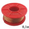 Drut nawojowy 0,1mm szpulka 100g