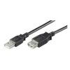 Przedłużacz USB 2.0 Hi-Speed 3 m, Czarny