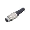 Binder 99-2005-00-03 Male Cable Mount Miniature 3 Pin DIN with 4-6mm Outlet