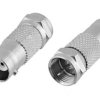Adapter gniazdo BNC na wtyk F 50 Om Golden Loch