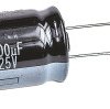 Kondensator 6800μF 25V dc Radialny, Otwór przelotowy Panasonic roztaw: 7.5mm 16 (Dia.) x 31.5mm