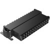 Socket header, 26 pole, pitch 1.27 mm, angled, black, 404-51026-51