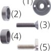 PFERD TOOLS DHFL 98980039 98980039 Kołnierz zaciskowy 1 szt.