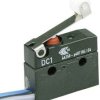 Mikroprzełącznik DC1C-C3RB 250 V/AC 6 A 1 x wł/(wł) ZF IP67 chwilowy 1 szt.