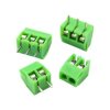 ARK 2-pin 3.5 mm Terminal Block Connector - for PCB Mounting - Green - MG/KF350 - 10 pcs.