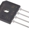 DiodesZetex Prostownik mostkowy 1000 V 150 A Pojedyncza GBU 4-pinowy