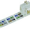 Contact insert, white, for RJ45 connector, 20820000003