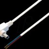 072093 DC cable, 2 x 0.50 mm², angled plug 2.5 mm