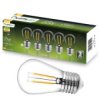 5X Żarówka Led E27 St14 2W = 20W 3000K Ciepła 220Lm Filament Do Girlandy Lumiled