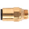 Sealey JGBC618 Brass SuperThread Straight Adaptor 6mm x 1/8"BSP Pack of 2