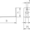 Listwa dzieląca OBO Bettermann 7215327 7215327, 1 szt.