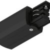 Paulmann 91362 ProRail3 End Feed Element systemu szynowego wysokonapięciowego Podajnik końcowy ProRail3 czarny