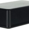 ABS enclosure, (L x W x H) 88.9 x 50.8 x 25.5 mm, black (RAL 9004), IP54, SR04.9