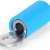 Insulated ring cable lug, 1.25-2.0 mm², AWG 16 to 14, 3.68 mm, M3.5, blue, 320561