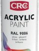 Farba w aerozolu Srebrny RAL 9006 400ml CRC Acryl RAL Błyszczące